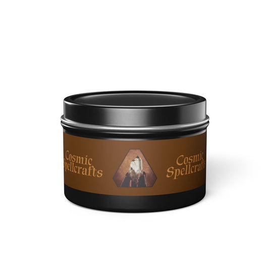 Cosmic Spellcrafts Tin Candle