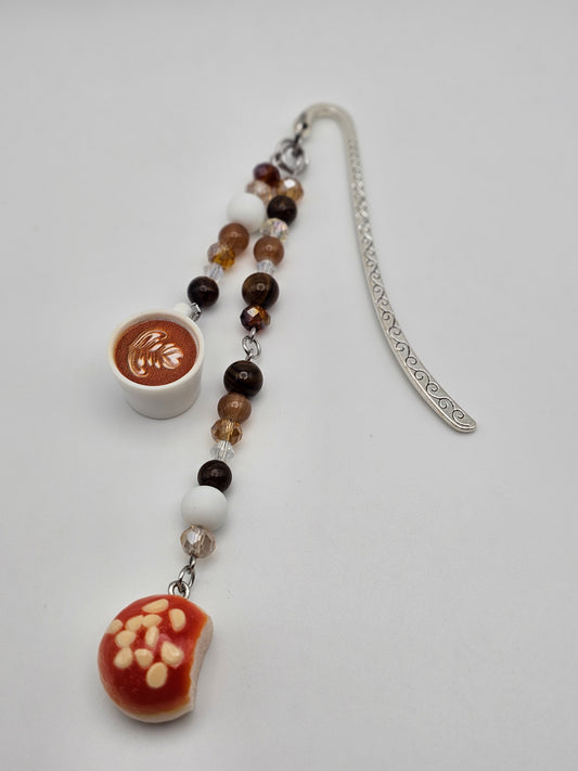Cappuccino and Sweet Bun Bookmark