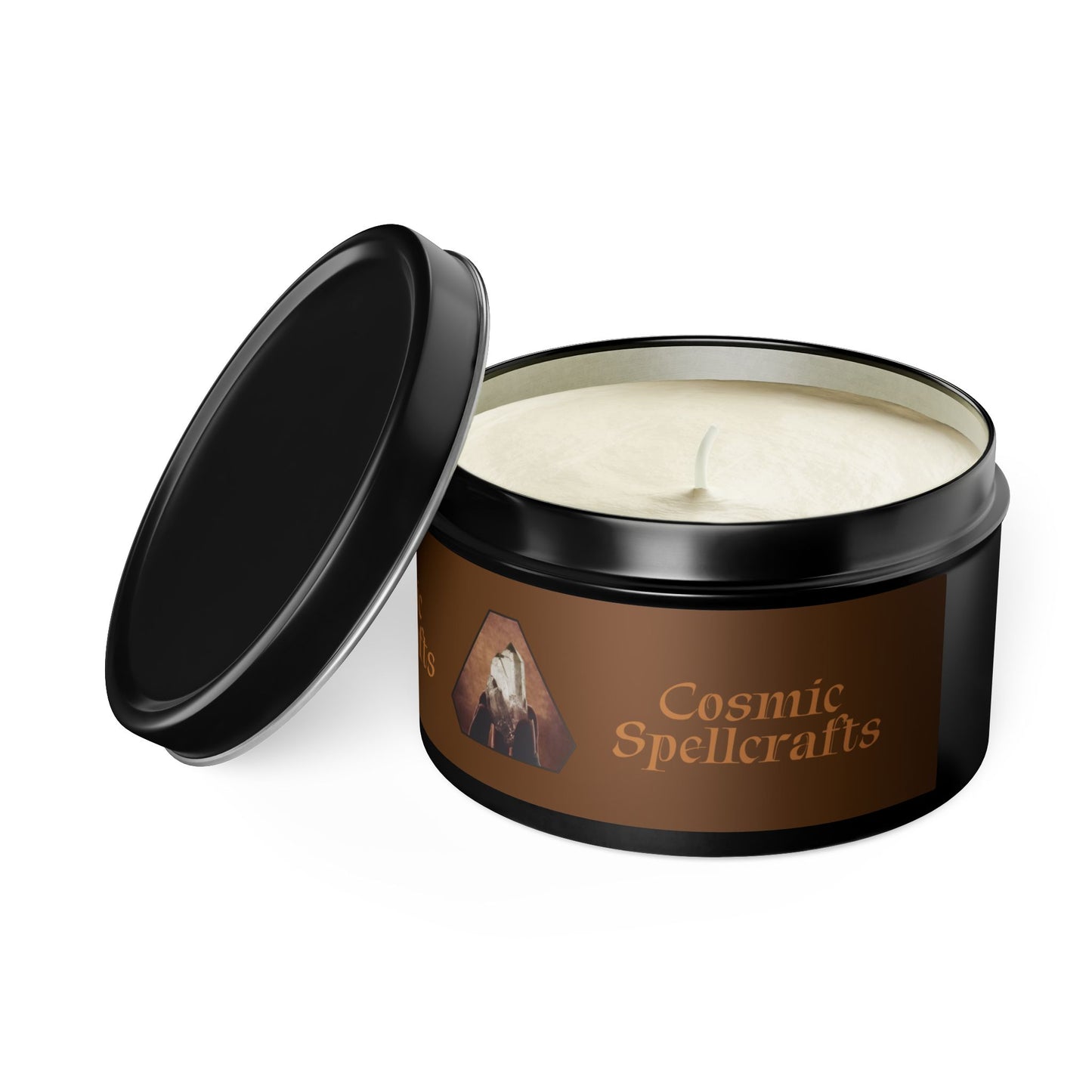 Cosmic Spellcrafts Tin Candle