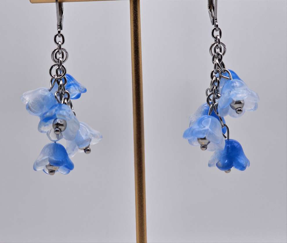 Blue Blossom Earrings