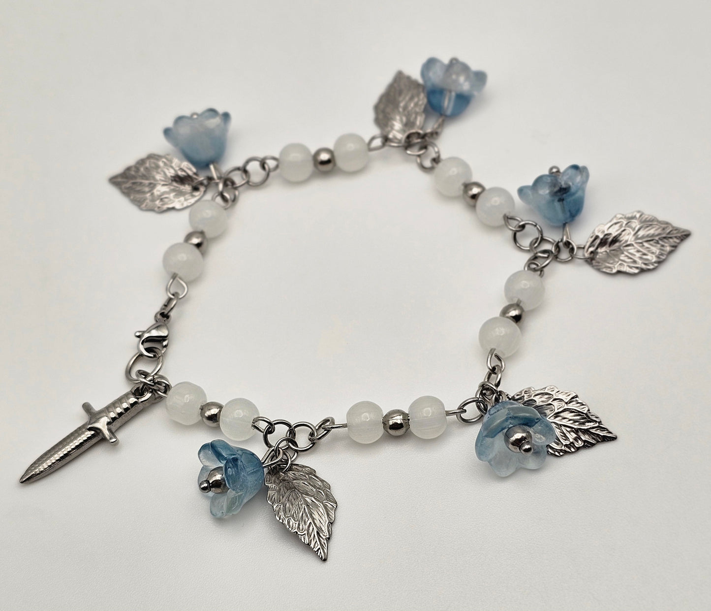 Bluebell Blossoms and Dagger Bracelet