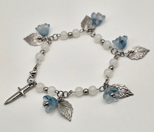 Bluebell Blossoms and Dagger Bracelet
