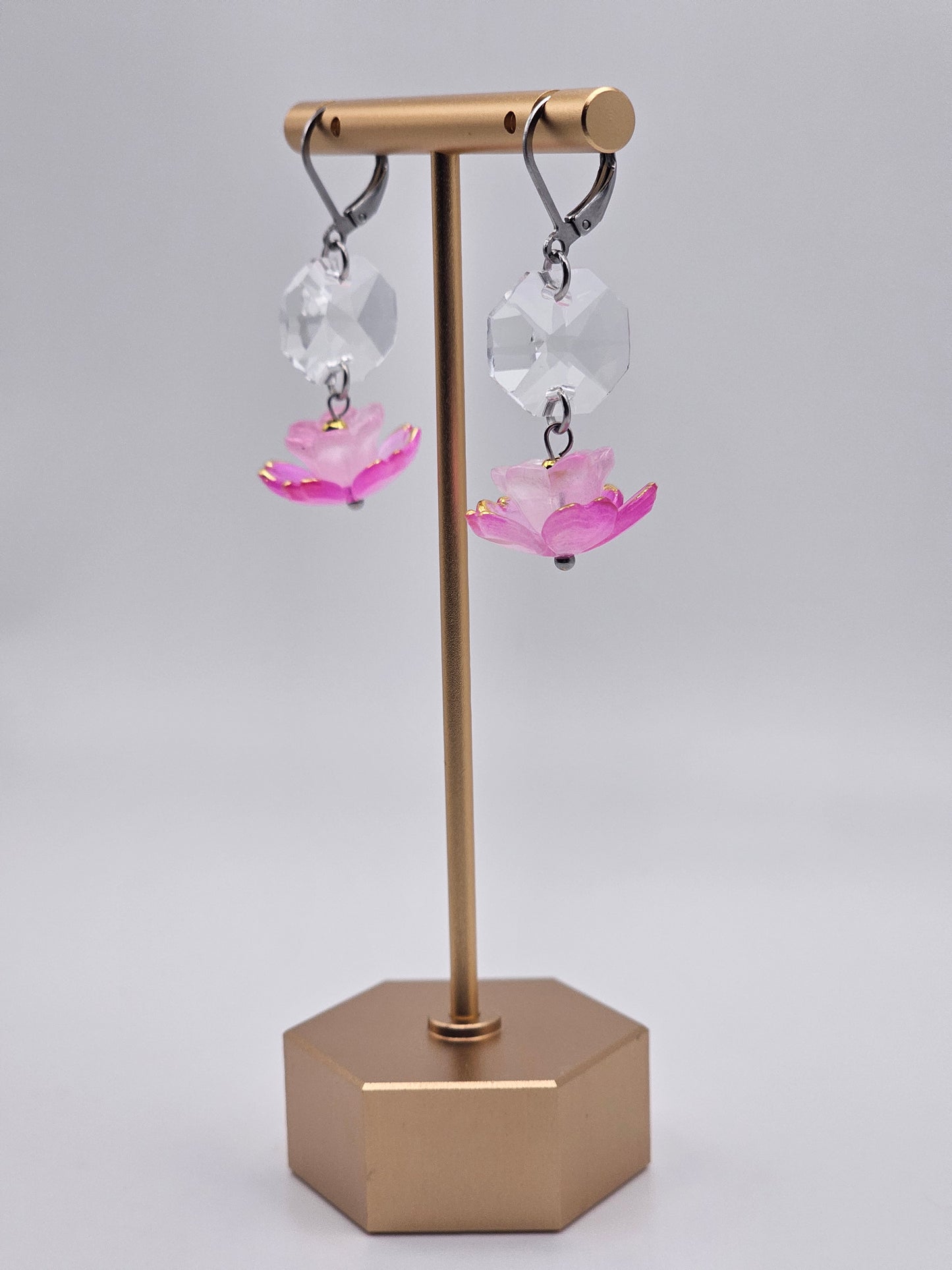Crystal Blossom Earrings